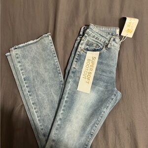 Women's Blue Bootcut Jeans